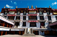 Drepung Monastery, Tibet, Lhasa, holy city 